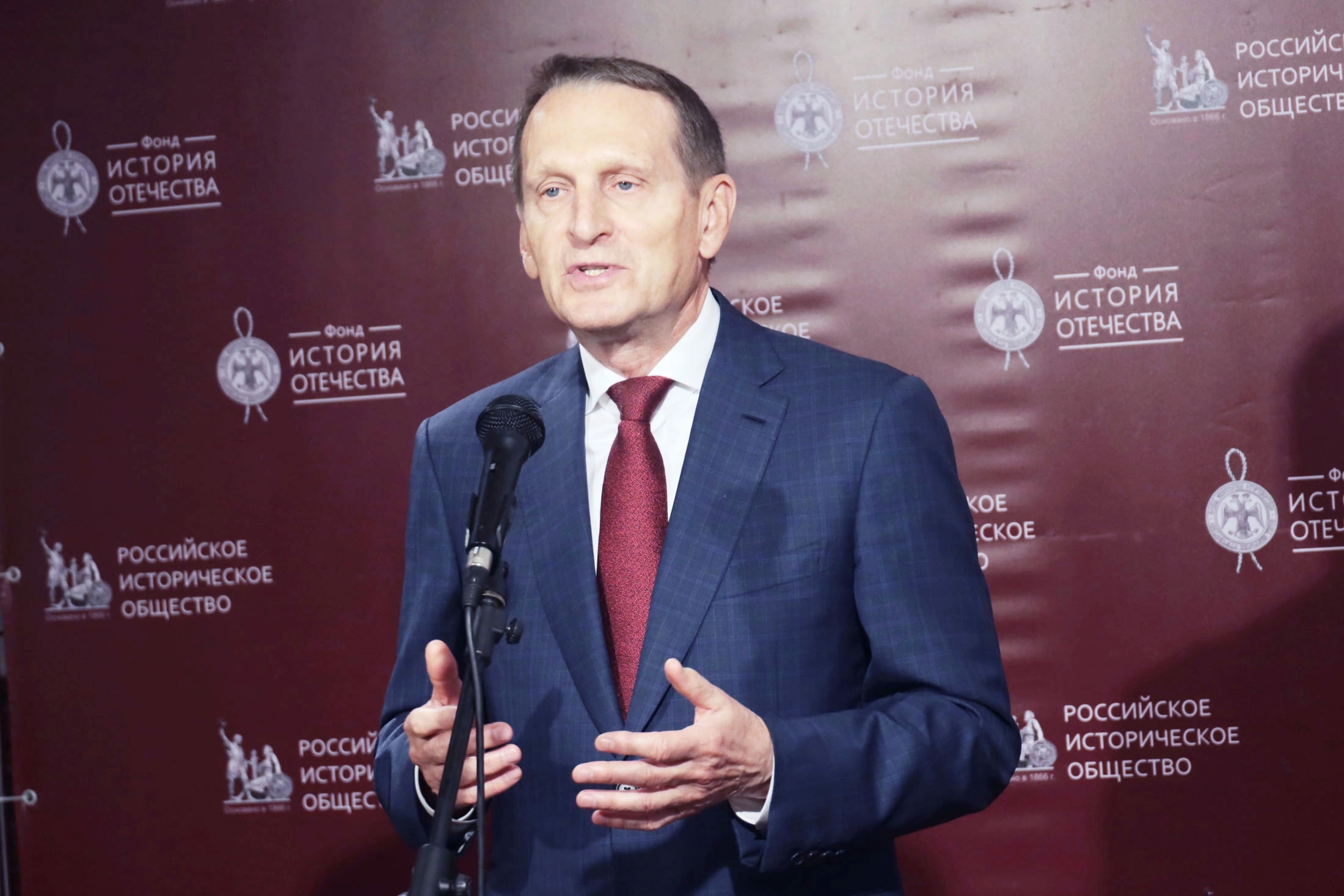 Директор СВР Сергей Нарышкин. Фото: Аркадий Колыбалов/РГ